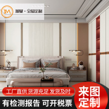 厂家定制北欧式整体轻奢全屋家居柜门 开放式衣柜橱柜 欧式家具
