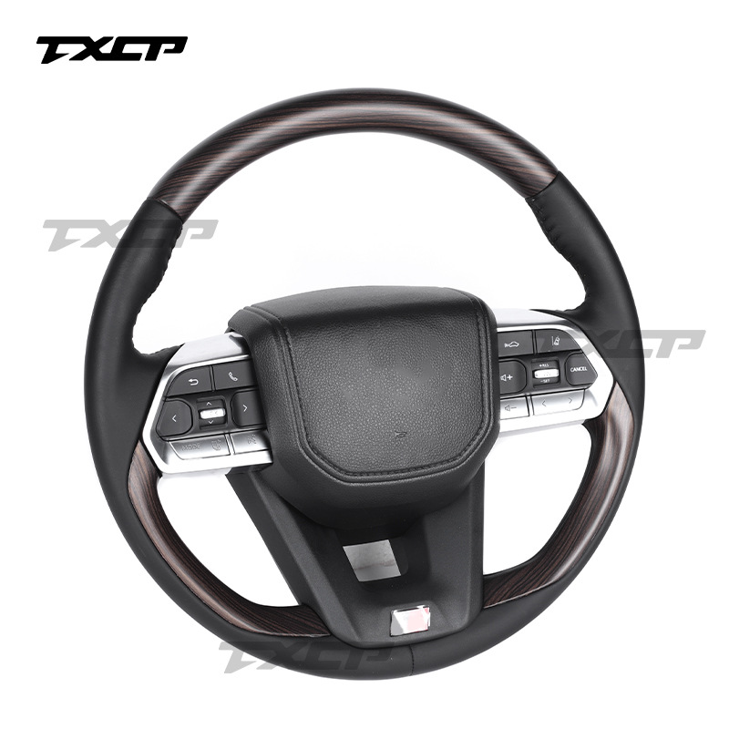 Suitable for Toyota Land Cruiser LC300 LC200 LC250 GR upgraded walnut wood steering wheel