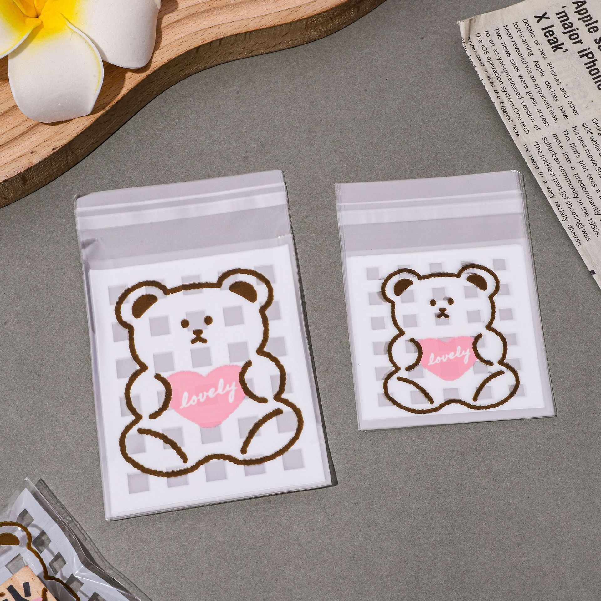 핑크곰 (50 장) 8*10+3