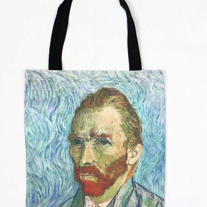 Neuer grenzüberschreitender Bestseller 2025: Van Gogh Ölgemälde – Große, modische Tragetasche aus Canvas für Pendler, ideal zum Umhängen._voghion.com