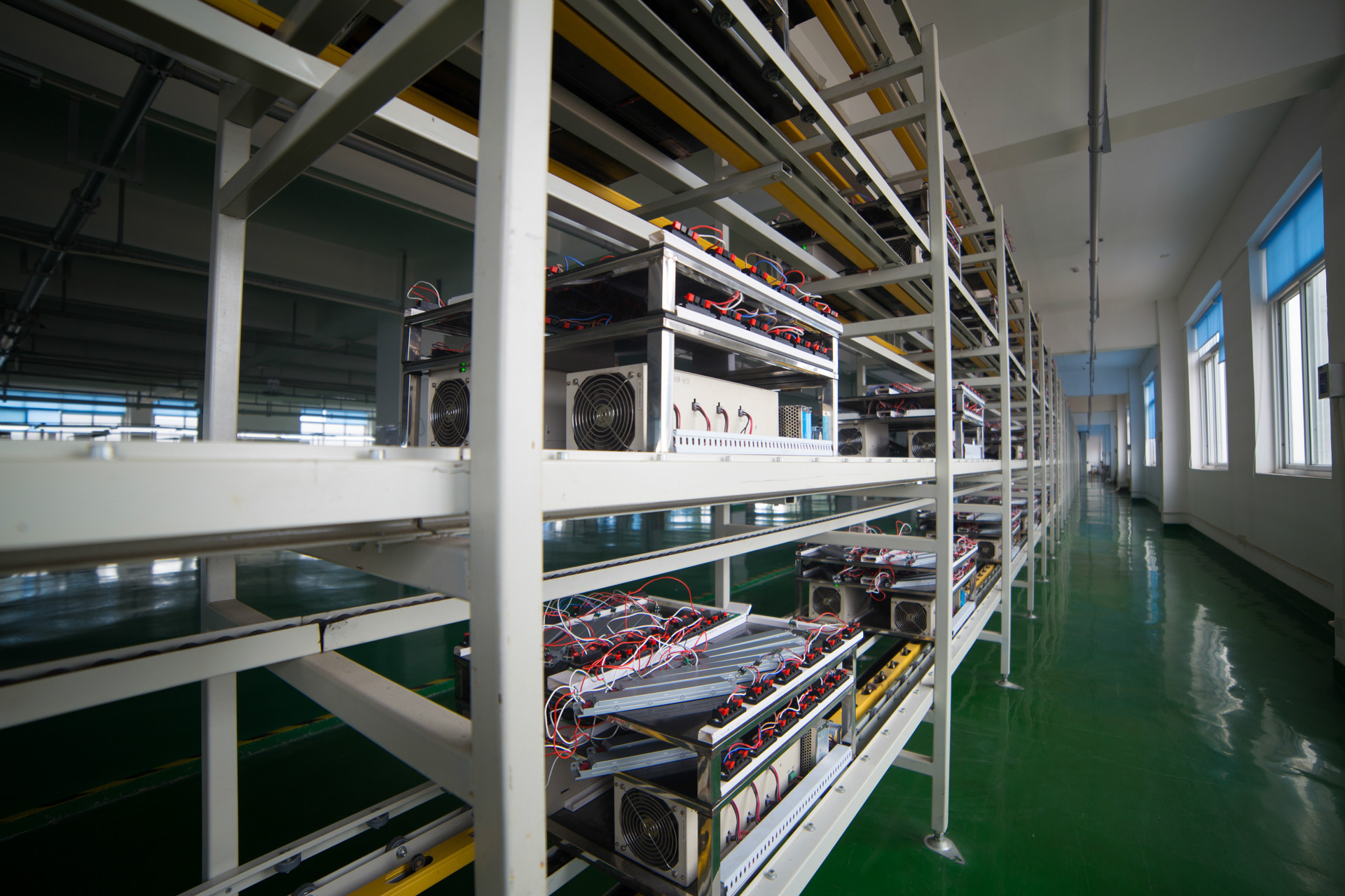 18 256米(64米x4)自动老化拉线3