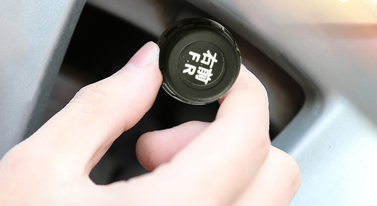 External Car Solar Wireless Tire Pressure Monitoring System with Built-In Real Voice Car High-Precision Tire Pressure T12