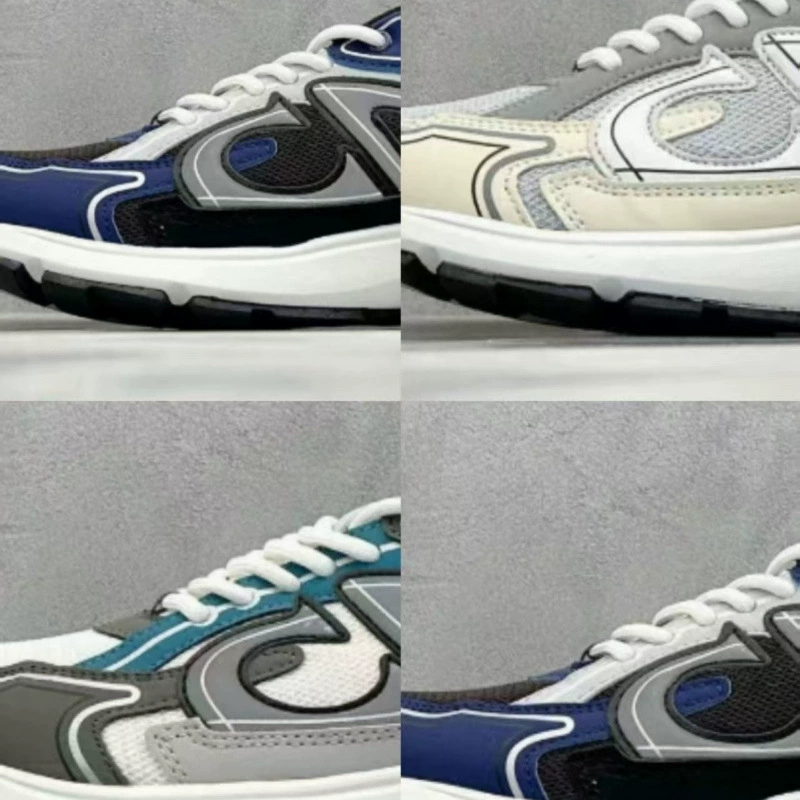 莆田鞋CD防滑耐磨透气网面休闲鞋 B30男女百搭舒适跑鞋老爹鞋外贸