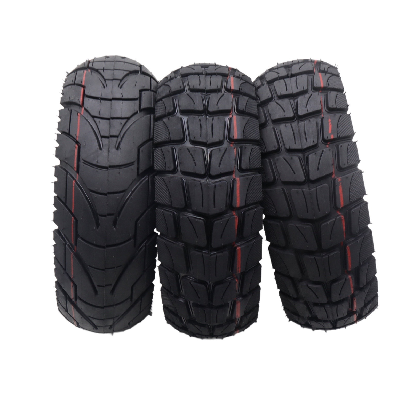 80/65-6外胎10寸电动滑板车平衡车轮胎255x80越野公路外胎