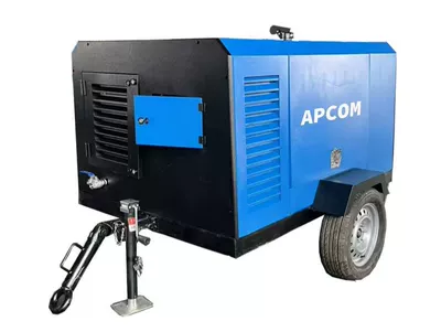 Diesel-powered 15kw screw-type air compressor, industrial-grade 7.5kw portable air pump for mining use (Hava kompressorları) - prepayment-deposit-please-consult-customer-service-for-specific-prices
