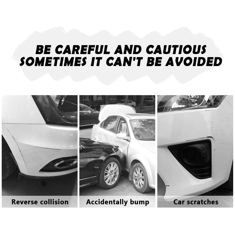 General Motors Front and Rear Bumper Imitation Carbon Fiber Stripe Anti-Collision Strip Protective Strip Anti-Scratch Strip for Car Body