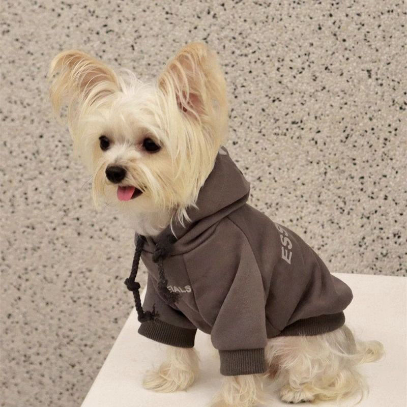 狗狗衣服春秋泰迪雪瑞纳小型犬约克网红狗秋冬季宠物加绒卫衣猫咪|undefined