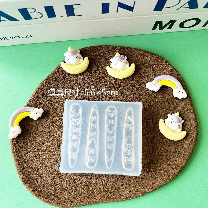 さまざまな蝶の形のネイルアート装飾シリコンモールド高透明接着剤 UV 接着剤モールド交換モデル|undefined