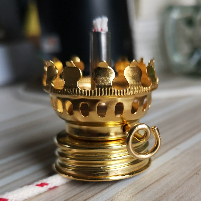 Держатель керосиновой лампы Ghee старомодный металлический регулятор типа утиное яйцо Ретро держатель лампы стеклянная масляная лампа аксессуары для фитиля