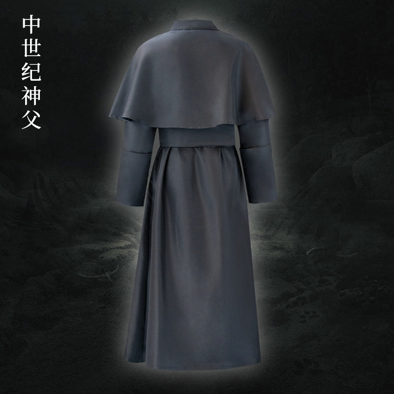 中世神父cos服ゴッドファーザーセットハロウィーン牧師コスプレ衣装メーカー卸売り|undefined