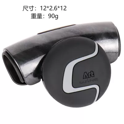 Car Steering Wheel Booster Anti-Skid Silicone Booster Ball Car Bearing Type 360 ° Labor-Saving Auxiliary Steering Device (Steering wheel booster) - black-wood-grain-color-aw-795