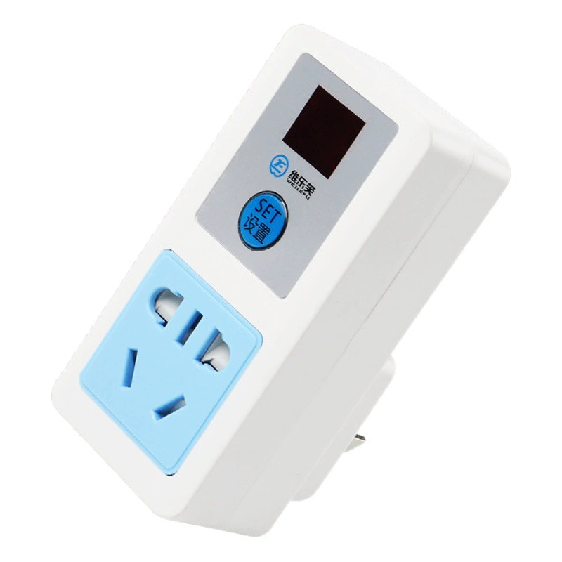 Бытовой 220 В цифровой дисплей AC обратный отсчет времени Протектор Электрический аккумулятор автомобильный мобильный телефон зарядка синхронизации розетка