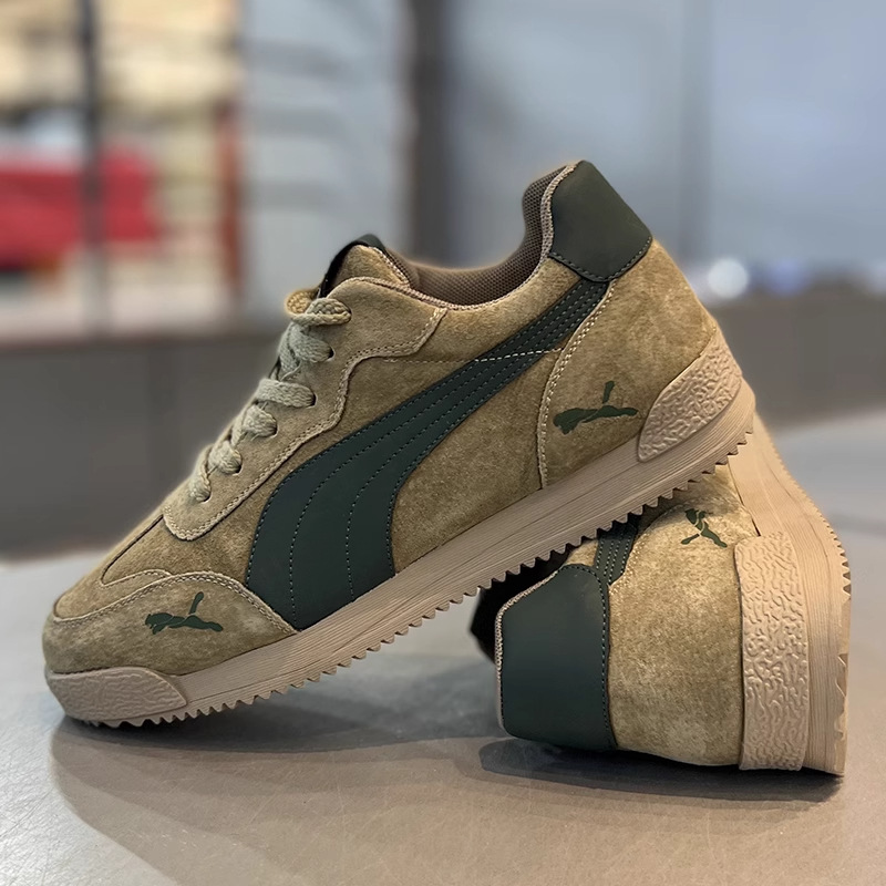 Forrest Gump Men's Shoes Autumn and Winter Non-Slip Lightweight Soft Sole Work Trendy Shoes Men's Sports and Leisure Trendy Brand Moral Training Sneakers