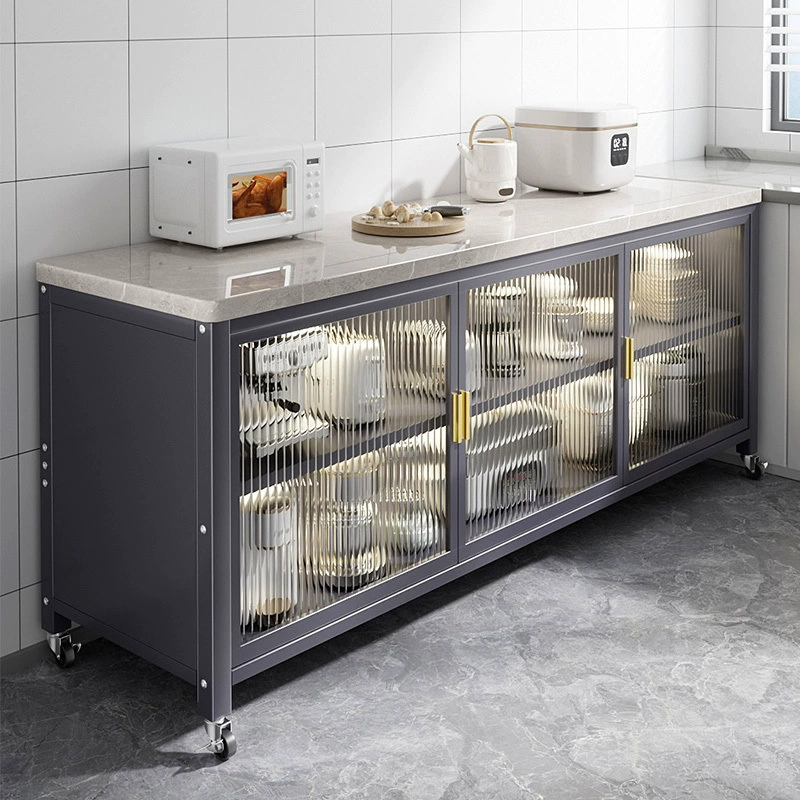 Кухня из каменной плиты Многофункциональная стойка для резки посуды стол для приготовления еды