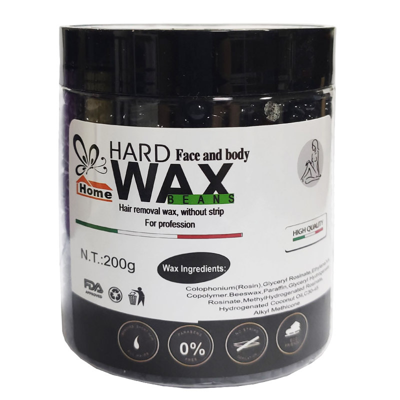 Nuevo 200g cera de abejas depilación cera frijoles depilación cera de abejas partículas sólidas crema de depilación sin papel partes privadas cera nacarada frijoles