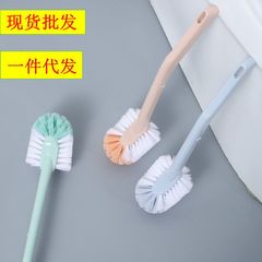 高級トイレブラシ家庭用プラスチック長柄トイレ洗浄ブラシ死角なしトイレ壁掛け家庭用ブラシ卸売り