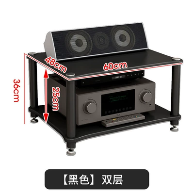 Multi-Layer Speaker Stand, Audio-Visual | Electric car big tripod - two-layers-of-black