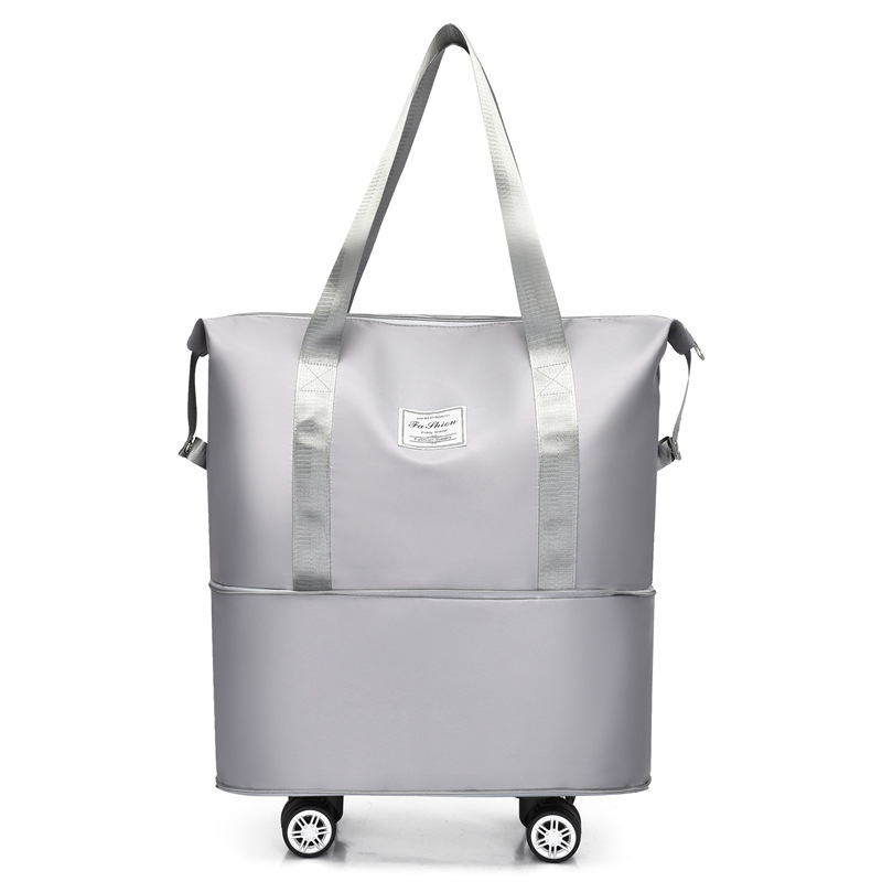 Bolsa de viaje de rueda universal bolsa de equipaje Portátil Bolsa de almacenamiento bolsa de maternidad separación húmeda y seca de gran capacidad bolsa de Yoga de fitness