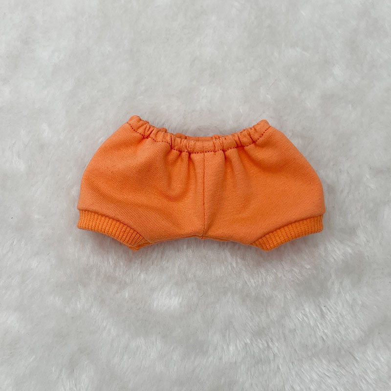 Labubu ペンダント ブラインドボックス フード付きスウェットシャツ Labubu ベビー服スーツ Tシャツ パンツ 人形服 着せ替え|undefined