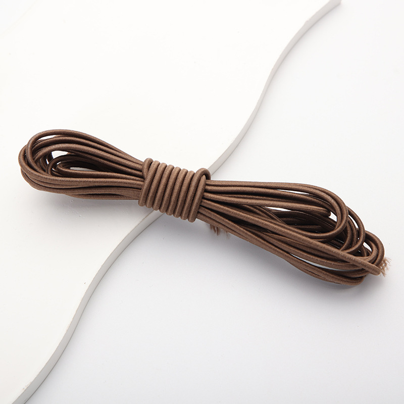 119#커피색 탄성 로프