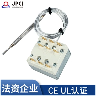 JPCI温控器9个端子手动复位25A400V超温保护500度限温器