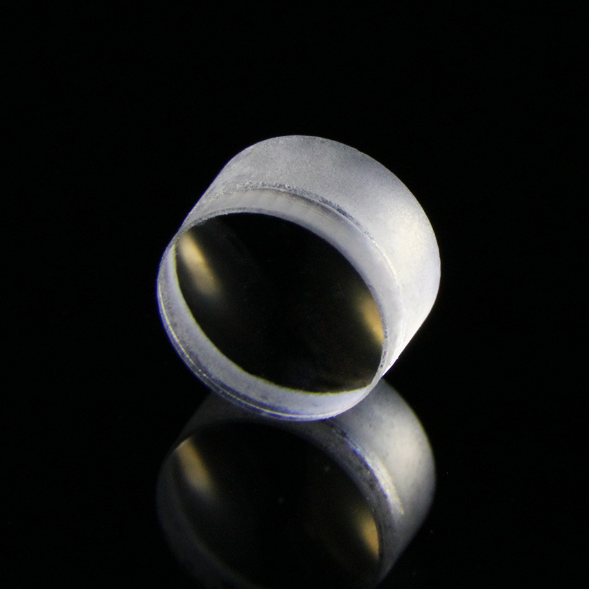 中心厚4.1mm边缘厚度3.39mm焦距15.607mm光学玻璃非球面胶合透镜