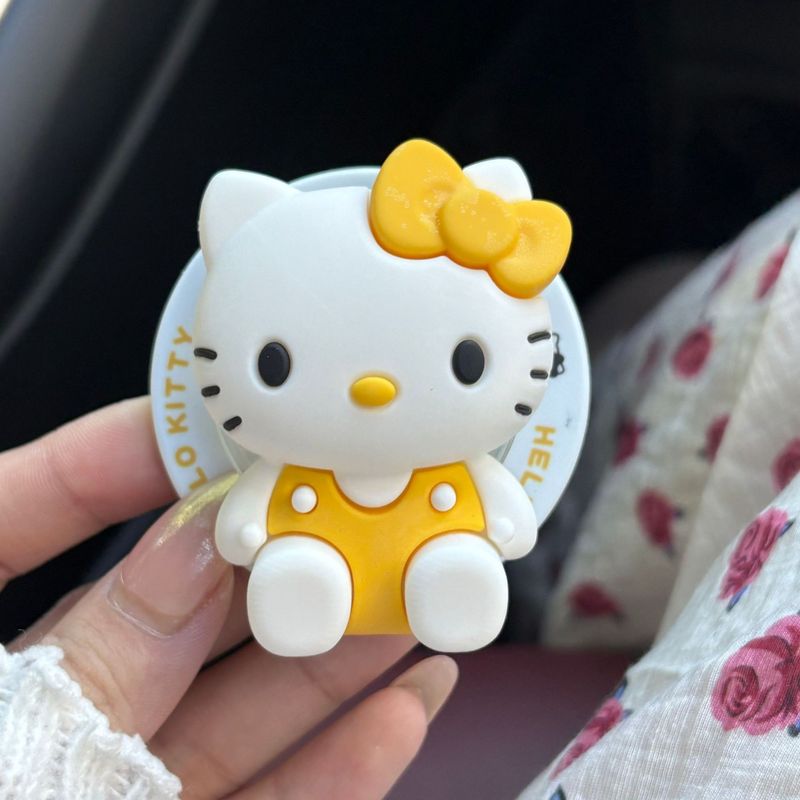 可爱卡通硅胶kitty猫支架适用magsafe磁吸手机壳桌面懒人神器创意|undefined