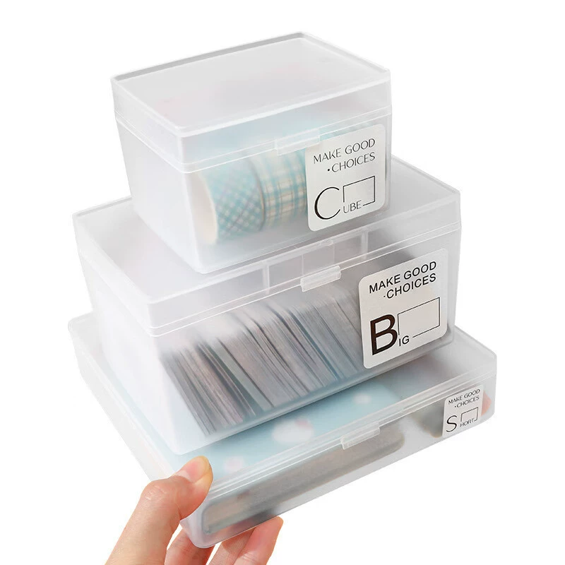 Multifunctional transparent parts box storage box tool box screw material component partition accessories box sample box