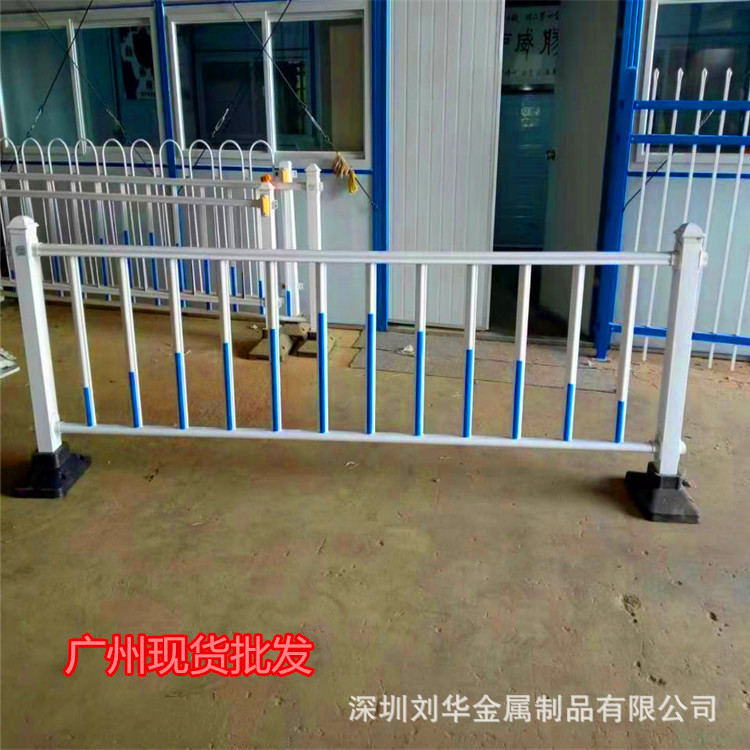 现货道路护栏市政交通安全隔离栏杆 马路新城市防撞护栏