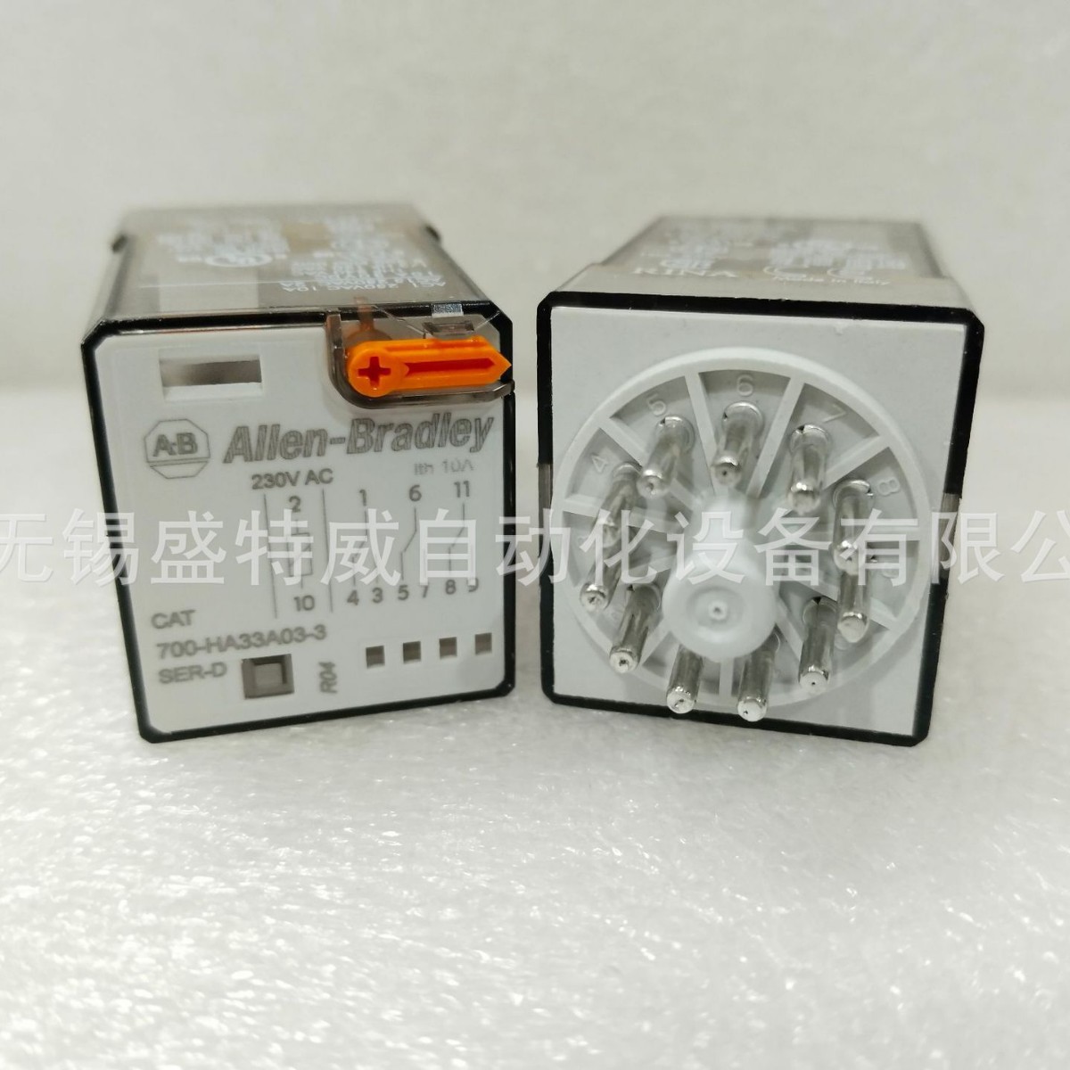 原装现货700-HA33A03-3美国AB罗克韦尔 管座继电器 10A 230V 11针