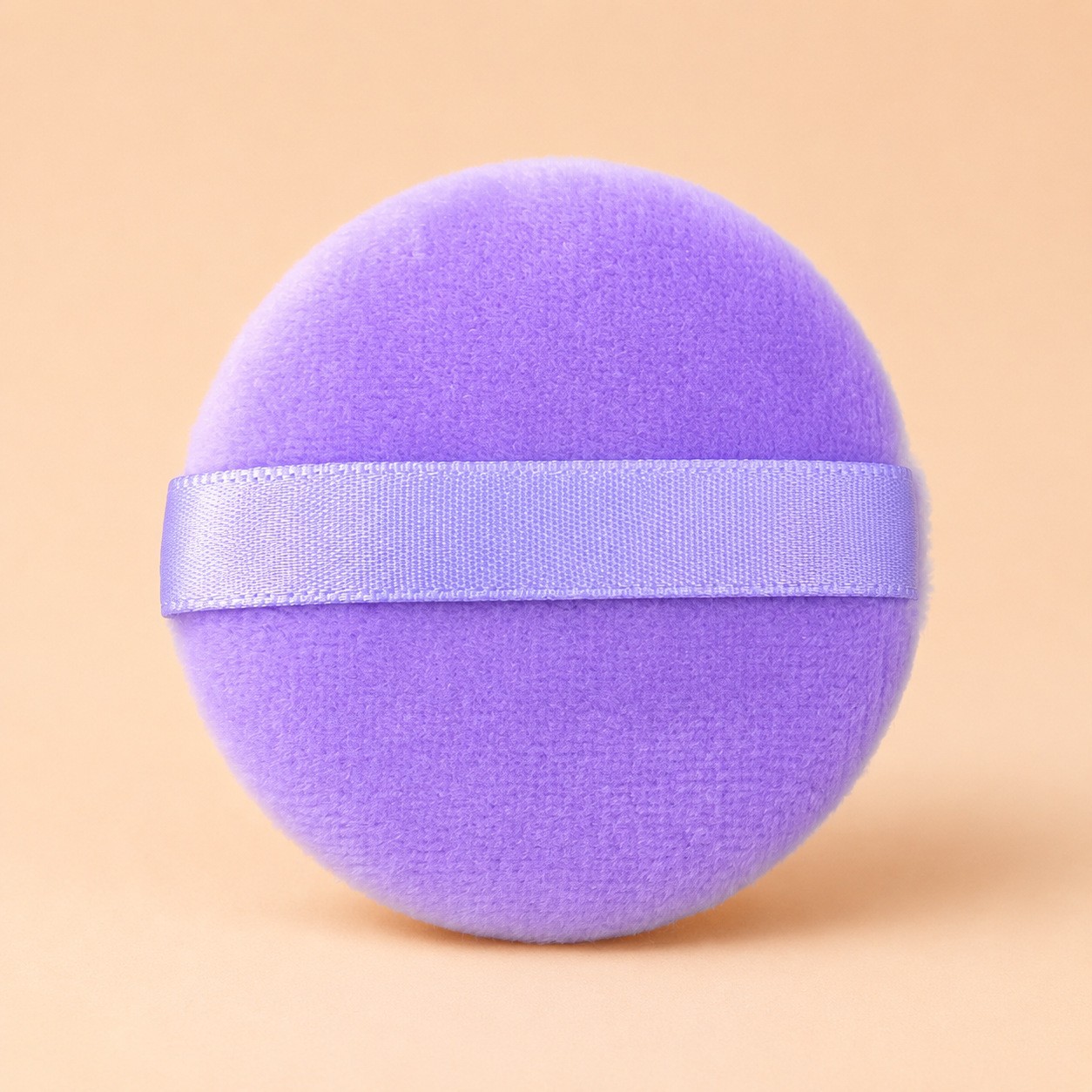 Esponja triangular para polvos sueltos, aplicador de polvos compactos, esponja de superficie aterciopelada, aplicador de polvos secos, herramienta de belleza.
