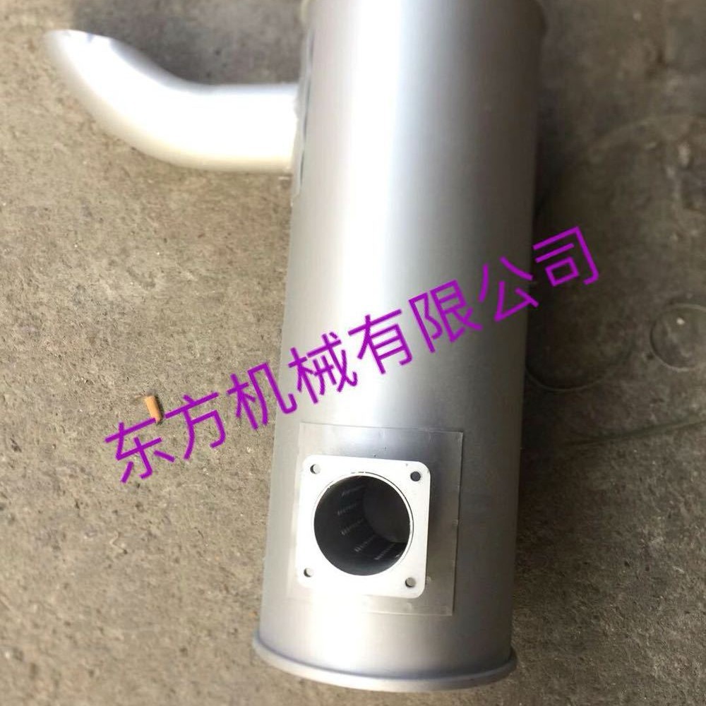 挖掘机配件力士德130/160消声器排气管烟筒消音器接管咔箍螺丝