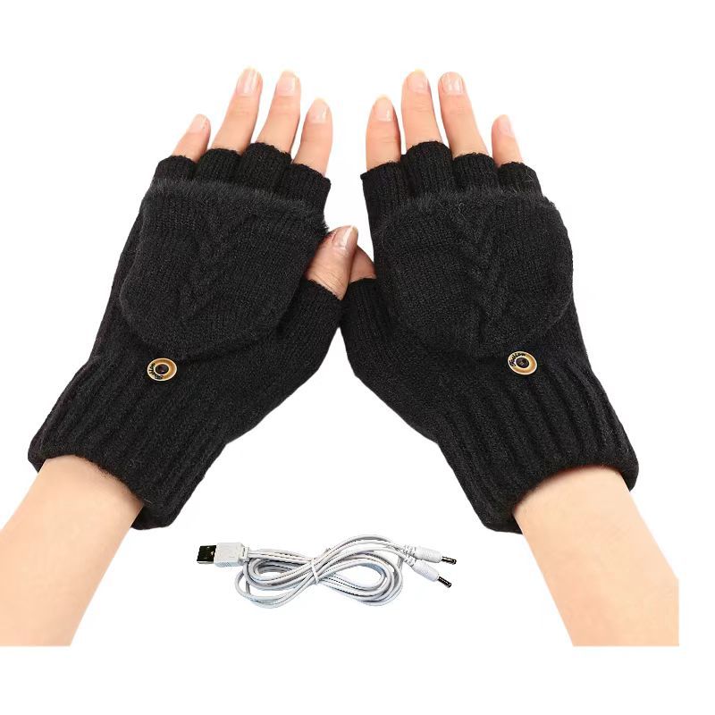 검정색 단면 손등 가열