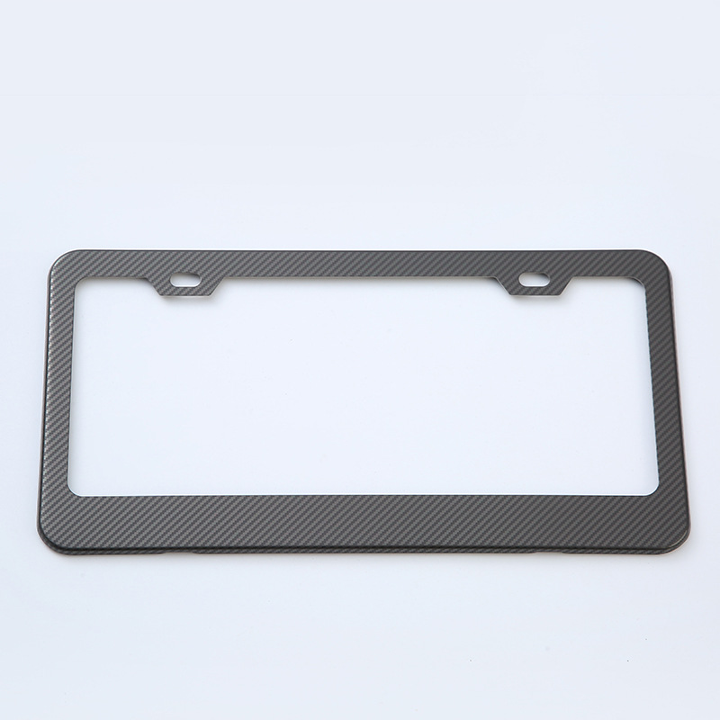 Marco de placa de licencia de acero inoxidable directo de fábrica transfronterizo popular norteamericano marco de placa de licencia transfronterizo cubierta de placa de licencia image 8