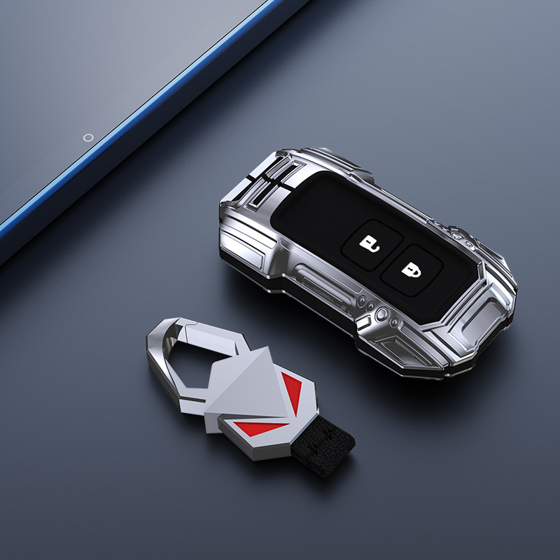 스페이스 실버 + [레드 아이 버튼] (J 스타일)