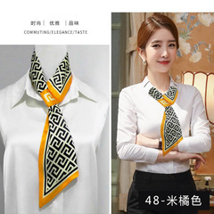 Spring and Autumn Style Long Strip Small Silk Scarf for Women, Spring and Autumn Decorative Neck Scarf, Korean-Chic Bandana, Neck Warmer, Wholesale