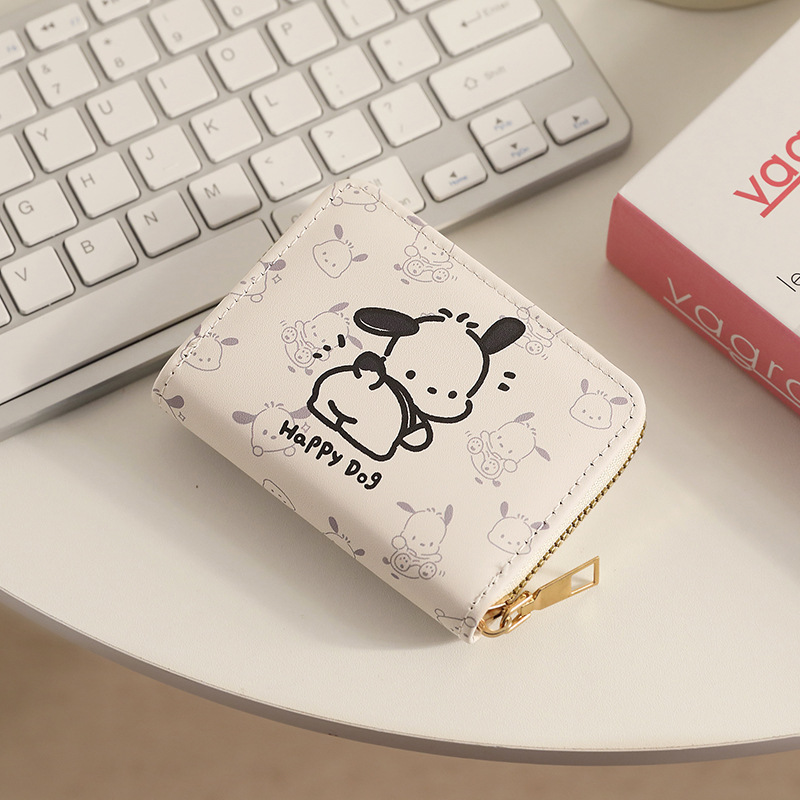 Titular de la tarjeta anti-desmagnetizante tarjeta bancaria linda de las mujeres tarjeta de crédito estudiante monedero multi-funcional multi-Tarjeta titular de la tarjeta de alta gama