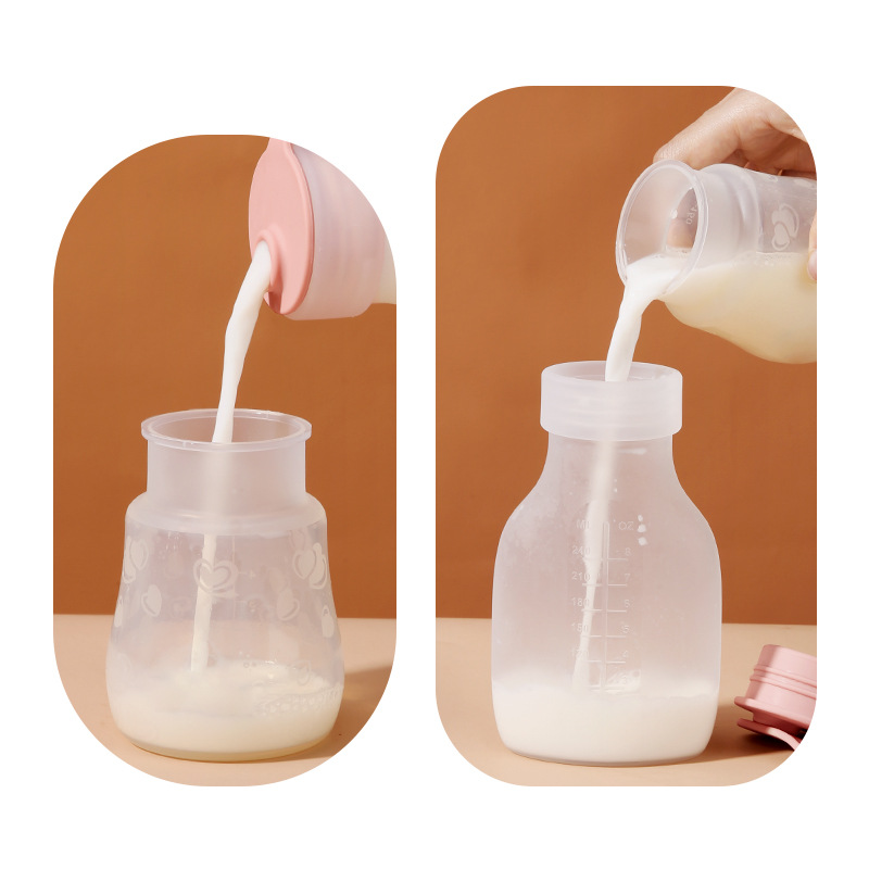 Sac de conservation en silicone réutilisable pour lait maternel_voghion.com