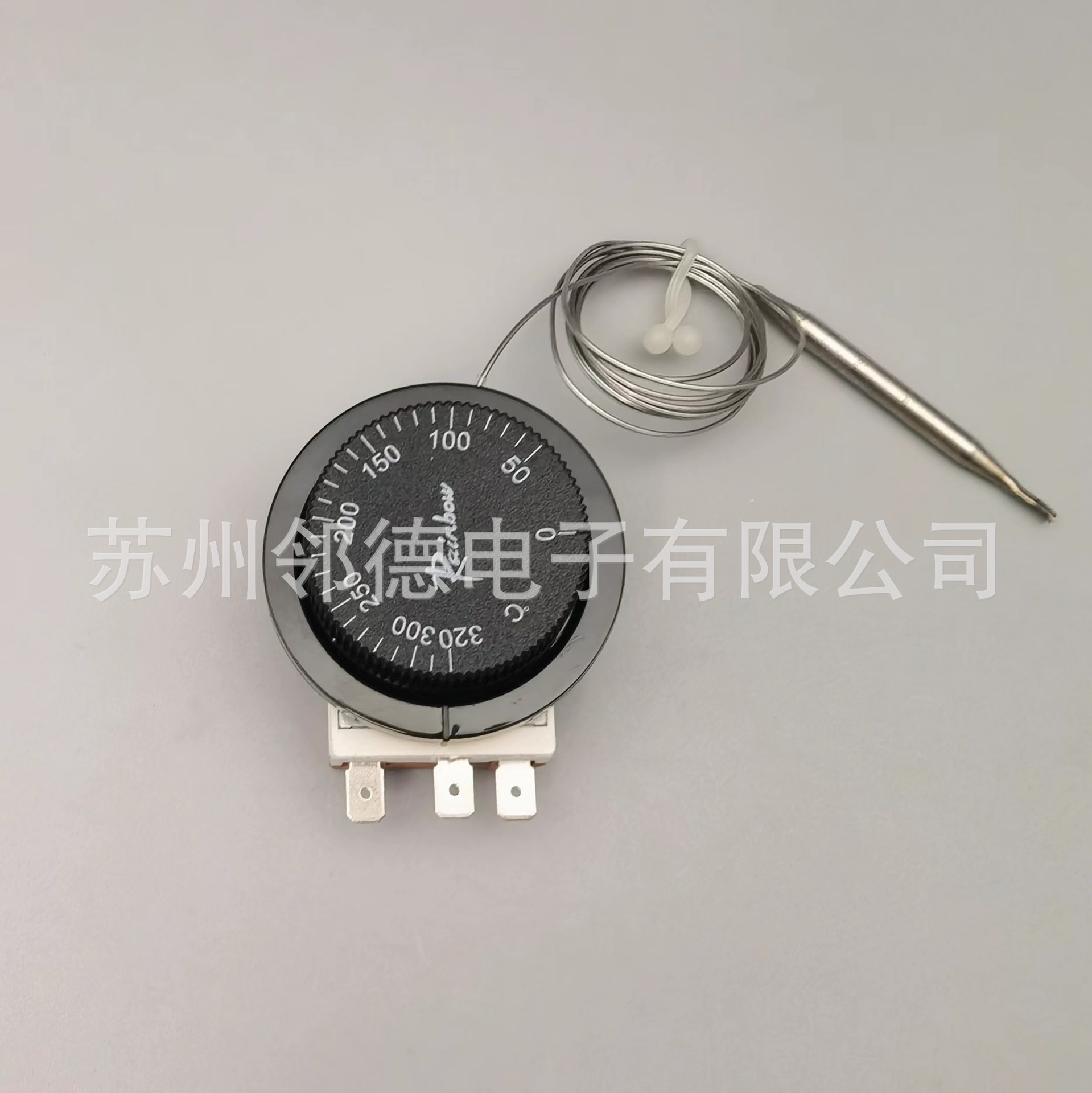 批发韩国Rainbow彩虹50-320°C可调自动复位温控开关TS-320SR