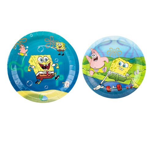 SpongeBob SquarePants Supply Birthday Package Children’s Party Supplies Set Baby Birthday Supplies Decoration Factory