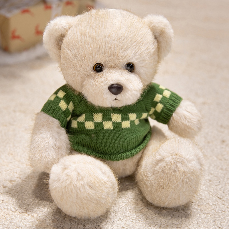 Bonito pacificador Teddy Bear muñeca muñeca de peluche muñeca de tela regalo de cumpleaños novia sorpresa de día de San Valentín