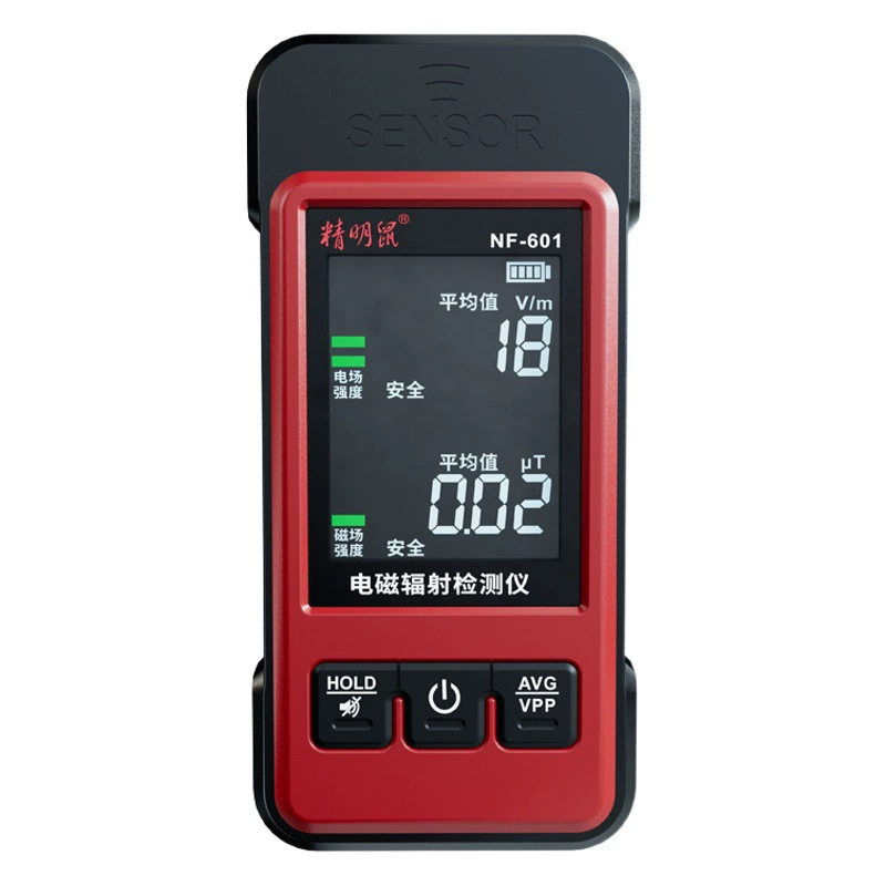Мышь Jingming NF-601 портативный детектор электромагнитного излучения тест в реальном времени Обнаружение напряженности электрического поля напряженности магнитного поля