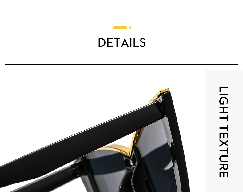 54g Weight Full Frame Glasses Structure Sunglasses Classification PC, UV400 Protection Lens Material Cat Eye Glasses Style Outdoor, Travel Occasion Solid Color Pattern All Seasons Season Women's Gender Casual, Vintage Style Style Casual Vintage Style Solid Color PC UV400 Protection Cat Eye Full Frame Women's Sunglasses 18