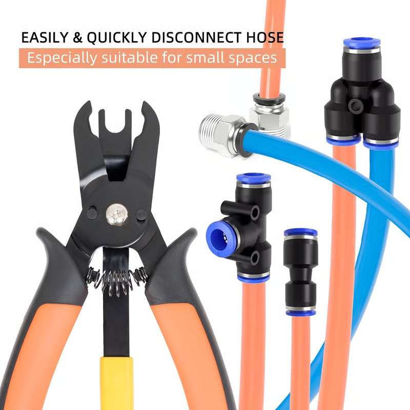 Cross-border Push to Connect Fittings Disconnect push-in connector disassembly tool