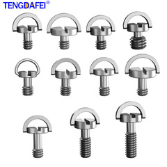 Quick release conversion screw C ring 1/4 inch 3/8 tripod head camera quick release plate interface photographic equipment tdf