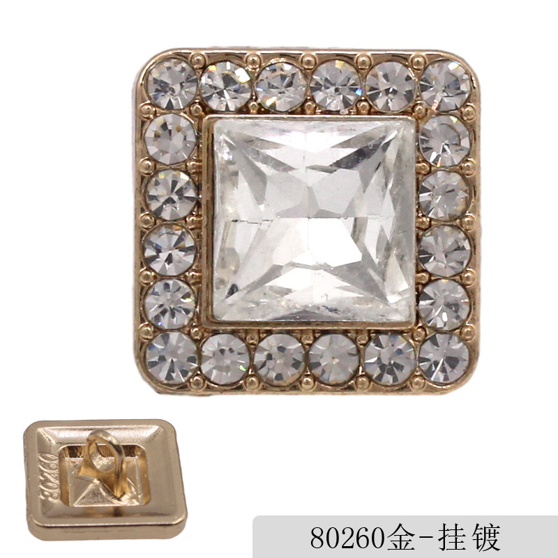 80260 행잉 골드 화이트 유리 14mm