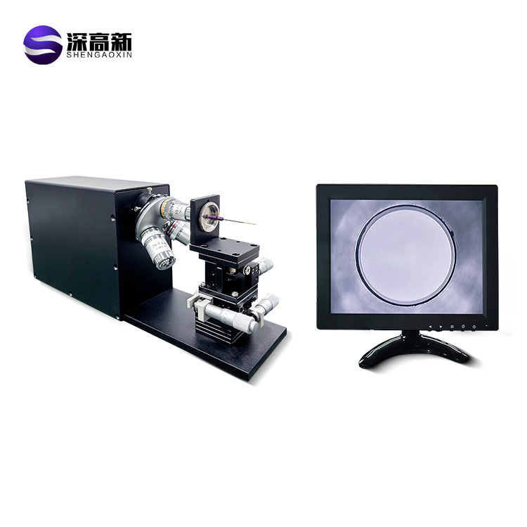 SGX-7300 三镜头光纤端面检测仪放大镜400倍显微镜200倍陶瓷跳线