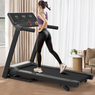 LED Screen Foldable Gym Fitness Equipment Home Electric Home Treadmill Space Saving Walking Machine