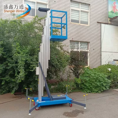 Single Mast Aluminum Alloy – Avtomobil fırlanan platformaları