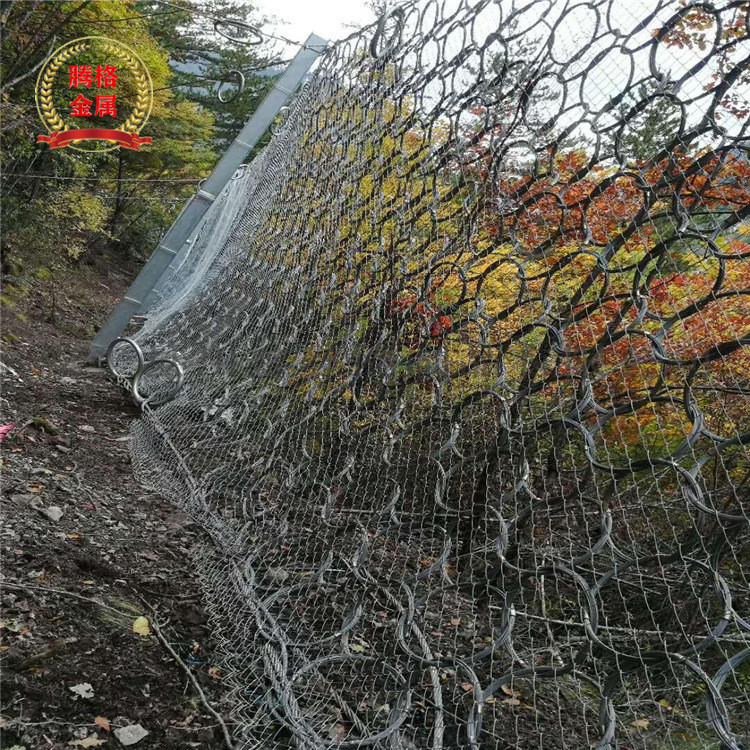 昆明厂家被动 sns柔性边坡防护网 山体滑坡拦石网 RXI型 云南厂家